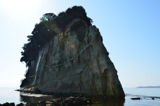 見附島